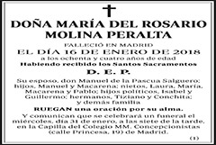 María del Rosario Molina Peralta